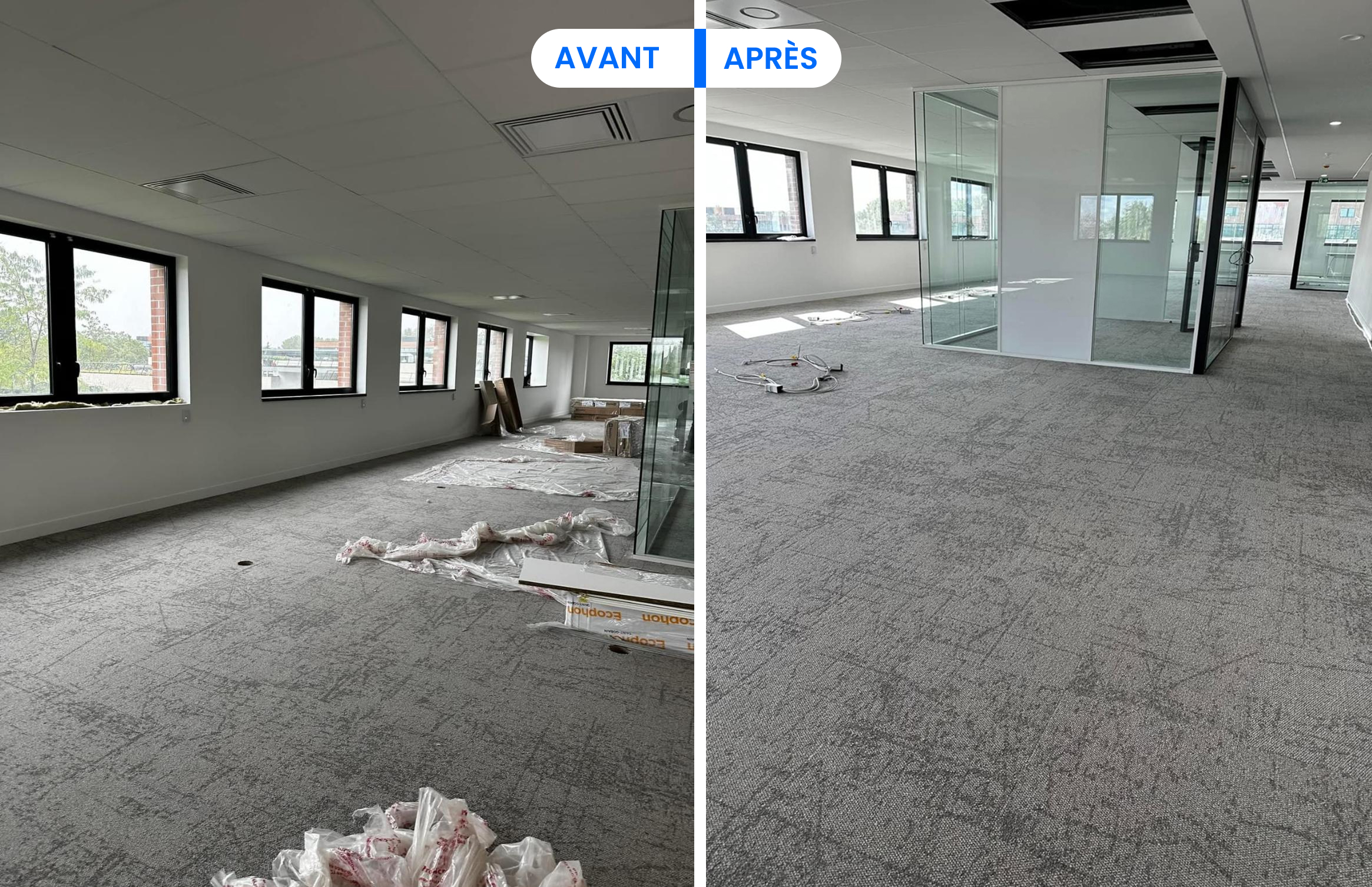 Nettoyage de fin de chantier
